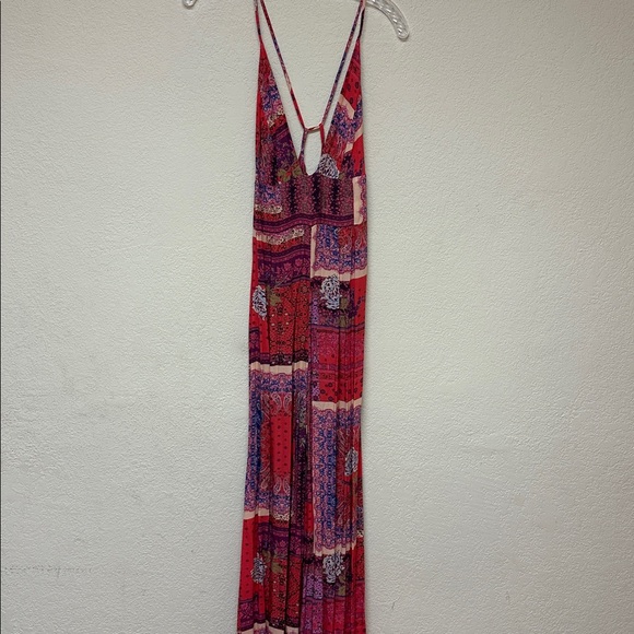 Free People Multicolor Patchwork Jumpsuit - Picture 2 of 4